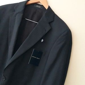 Aronld Brant Wool Cashmere 2 Button Notched Blazer